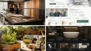 Auswahl verschiedener LeadPfad Demo-Webseiten und Demo-Shops