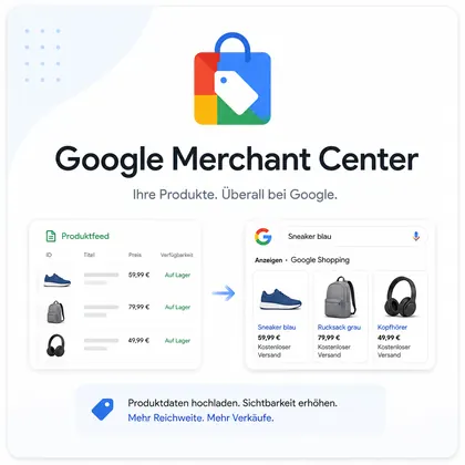 Google Merchant Center – Vorschau und Einsatzbereich